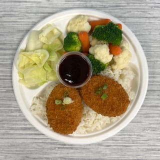 Croquette Katsu Plate Lunch